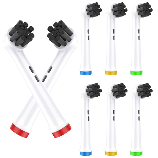 OFTY Replacement Toothbrush Heads Compatible with Oral B Braun, 8 Pack, EB-58X