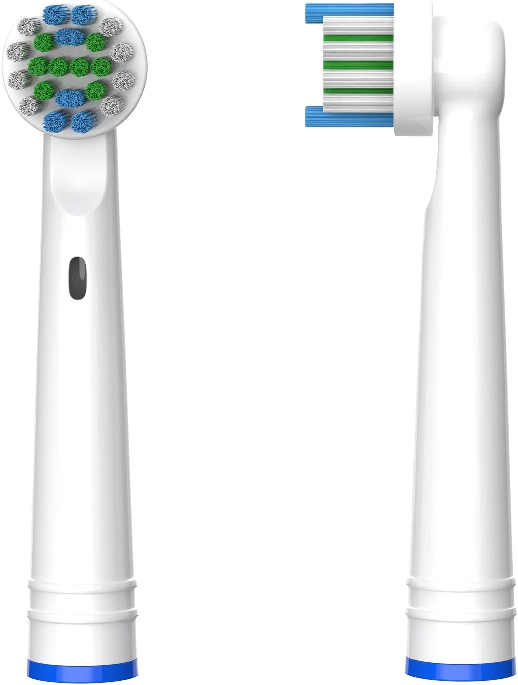 Replacement Heads Compatible with Oral B Braun Electric Toothbrush - DuPont Soft Bristles Tooth Brush for Gentle Gum Care, Pack of 16